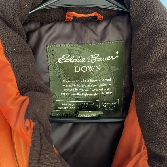 Eddie Bauer Quilted Goose Down Jacket Petite Medium - Picture 3 of 13